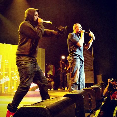 Kendrick Lamar and Dr. Dre
