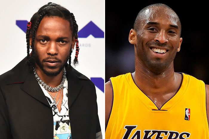 Kendrick Lamar and Kobe Bryant