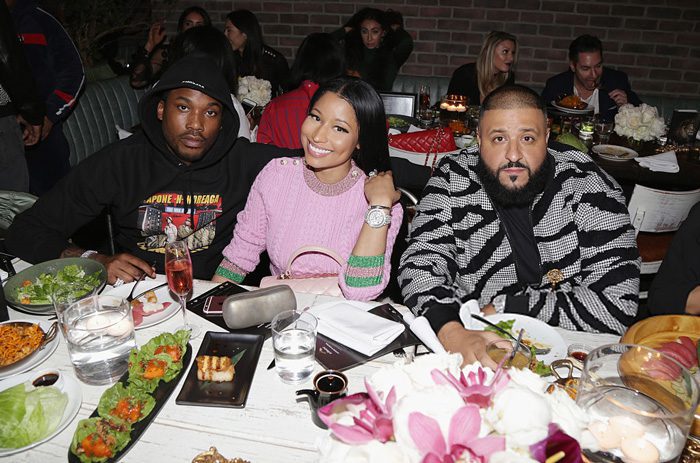 Meek Mill, Nicki Minaj, and DJ Khaled