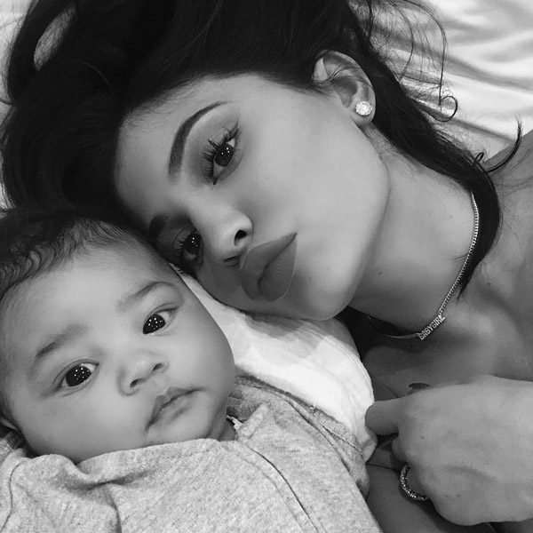 Kylie Jenner Shares Selfies with Daughter Stormi