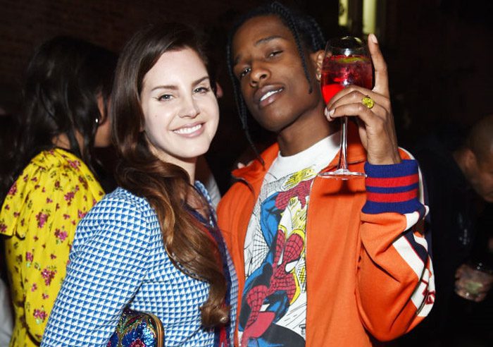 Lana Del Rey and A$AP Rocky