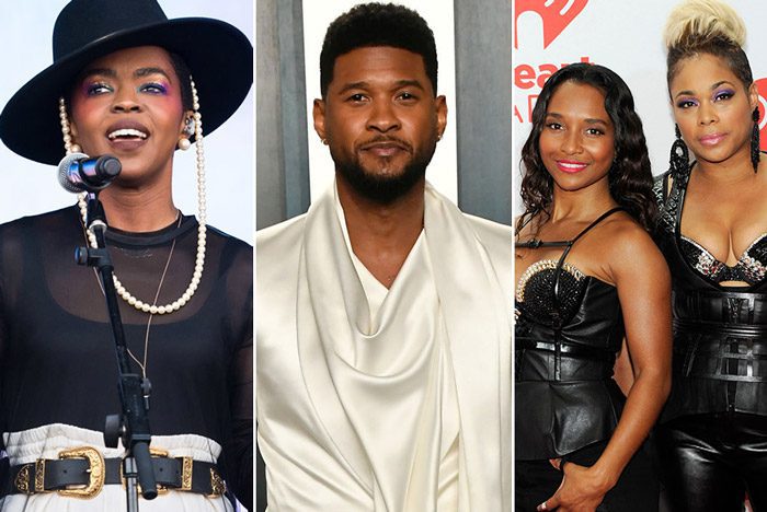 Lauryn Hill, Usher, and TLC