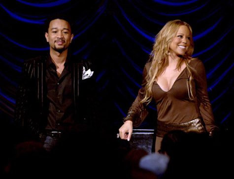John Legend and Mariah Carey