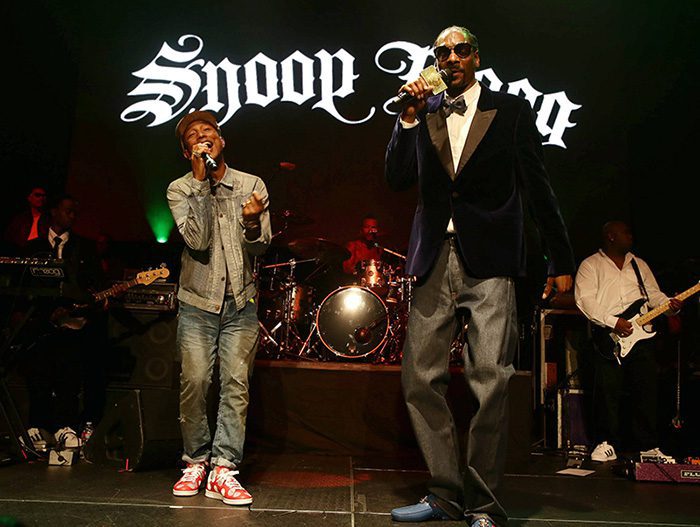 Pharrell and Snoop Dogg