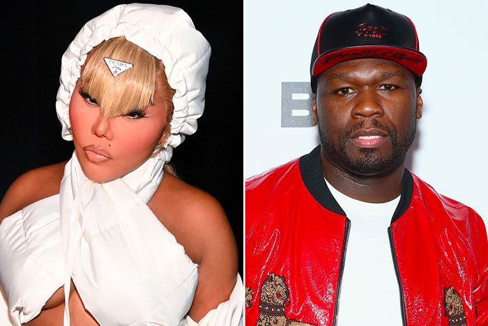 Lil' Kim and 50 Cent