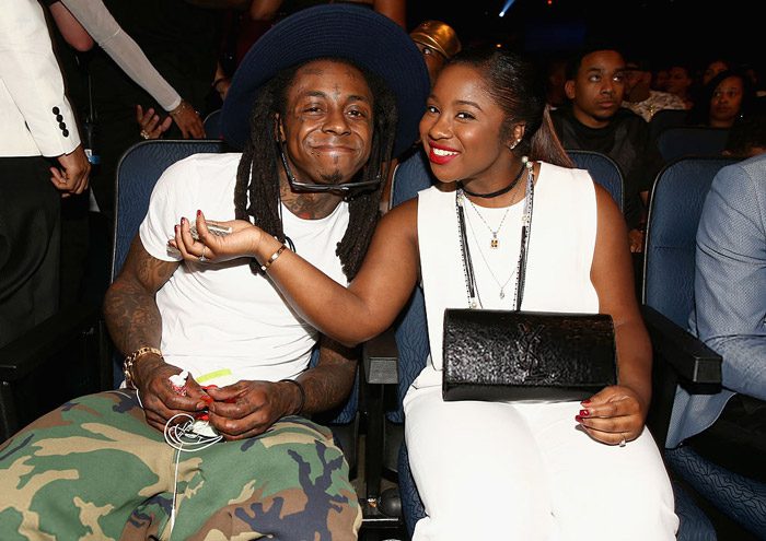 Lil Wayne and Reginae Carter