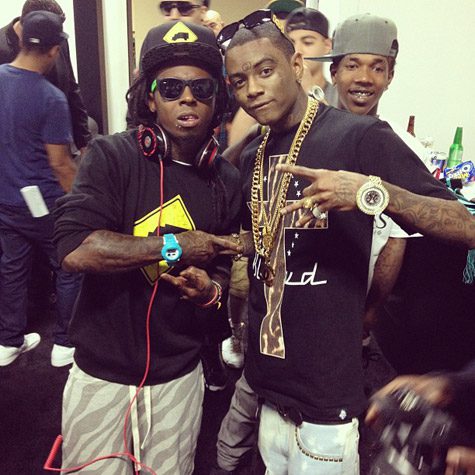 Lil Wayne and Soulja Boy