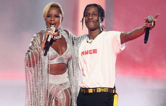 Mary J. Blige and A$AP Rocky
