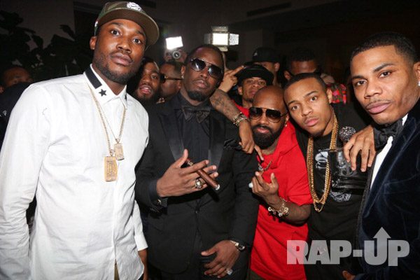 Meek Mill, Diddy, Jermaine Dupri, Bow Wow, and Nelly