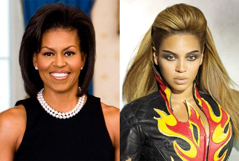 Michelle Obama and Beyoncé