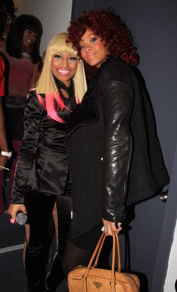 Nicki Minaj and Rihanna