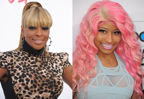 Mary J. Blige and Nicki Minaj