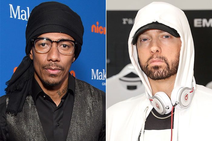 Nick Cannon and Eminem