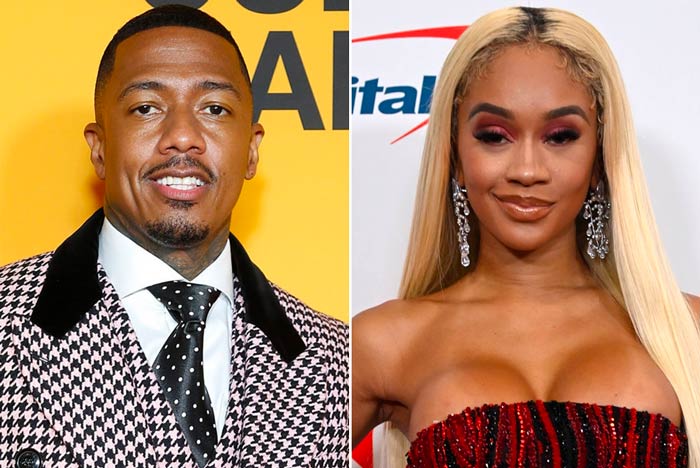Nick Cannon and Saweetie