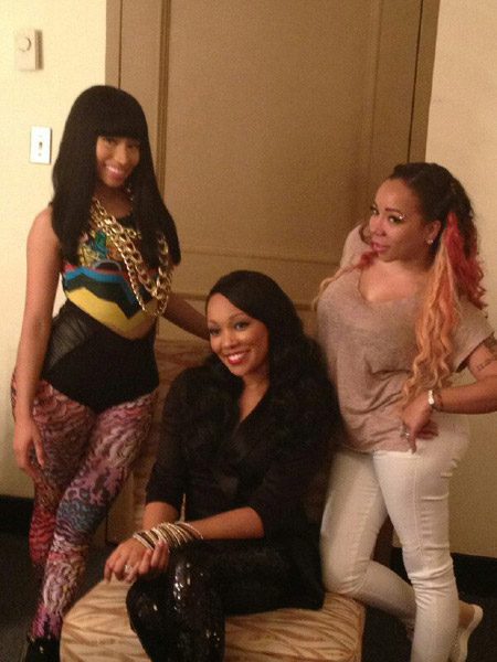 Nicki Minaj, Monica, and Tiny