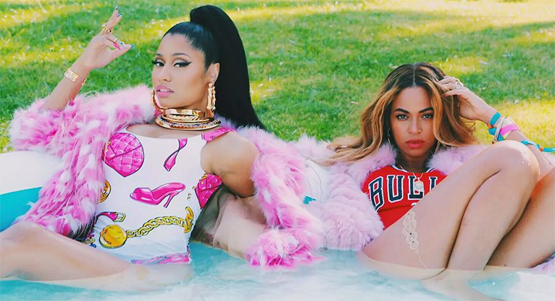 Nicki Minaj and Beyoncé