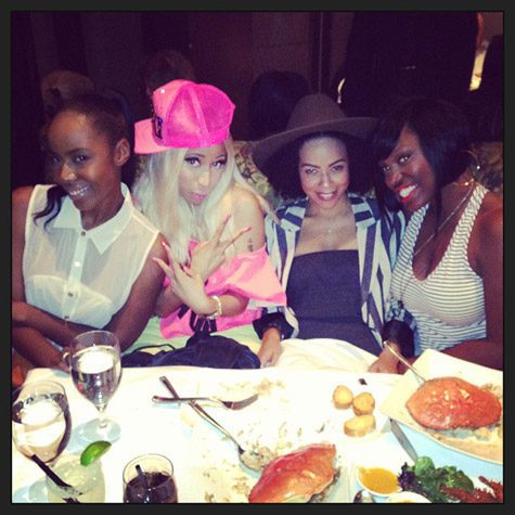 Nicki Minaj and friends