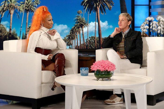 Nicki Minaj and Ellen