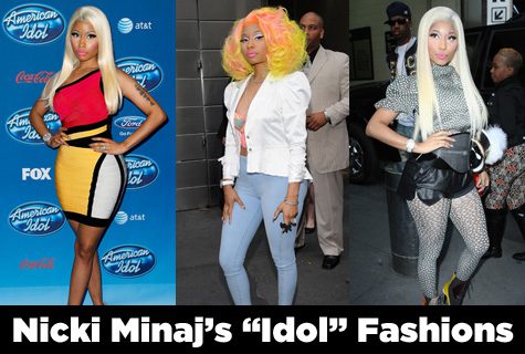 Nicki Minaj Idol Fashions