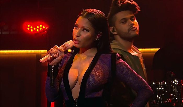 Nicki Minaj and The Weeknd