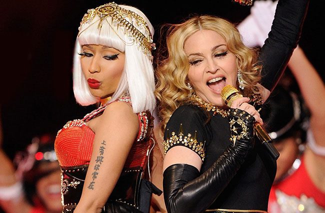Nicki Minaj and Madonna
