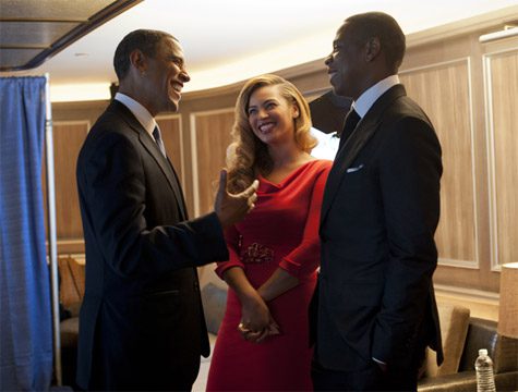 President Obama, Beyoncé, and Jay-Z