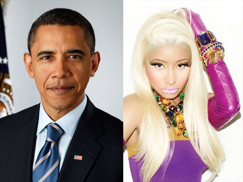 President Obama and Nicki Minaj