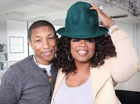 Pharrell and Oprah