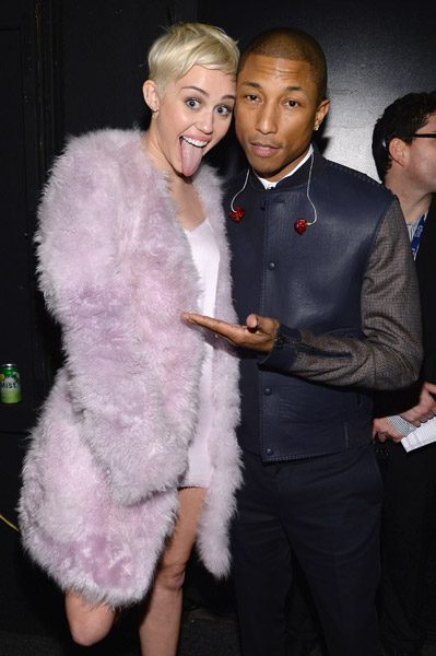 Miley Cyrus and Pharrell