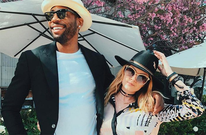 Rasual Butler and Leah LaBelle