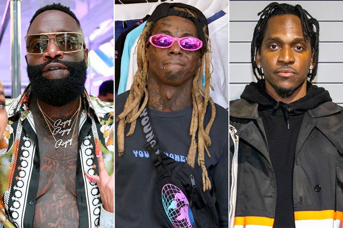 Rick Ross, Lil Wayne, and Pusha-T