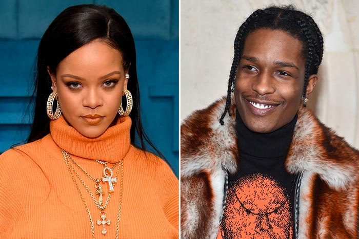 Rihanna and A$AP Rocky Enjoy Date Night in NYC
