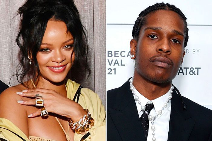 Rihanna and A$AP Rocky