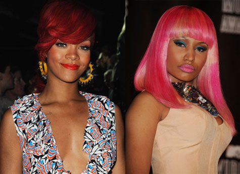 Rihanna and Nicki Minaj