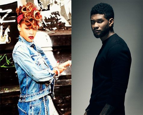Rihanna and Usher