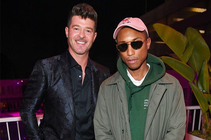 Robin Thicke and Pharrell