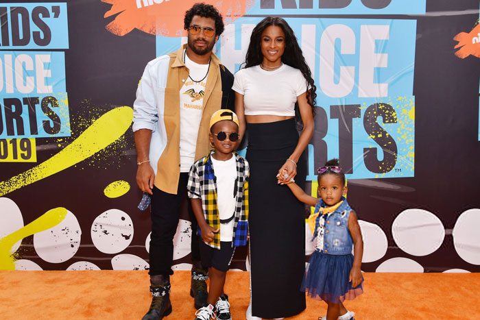 Russell Wilson, Ciara, Future, and Sienna