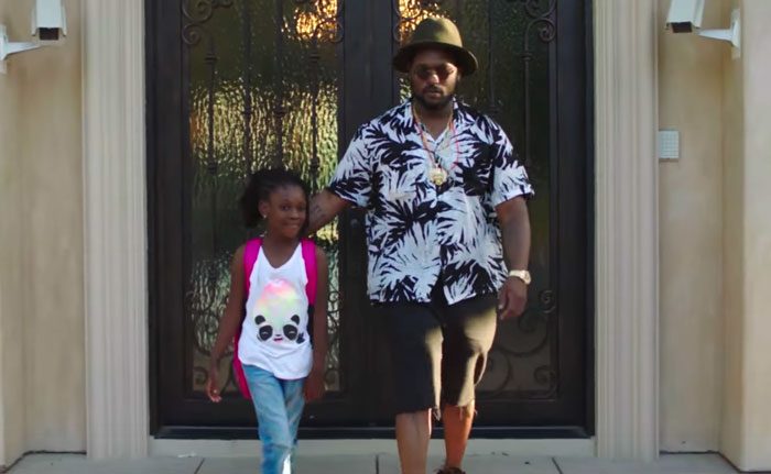 ScHoolboy Q and daughter