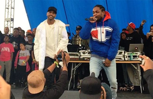 Big Sean and Kendrick Lamar