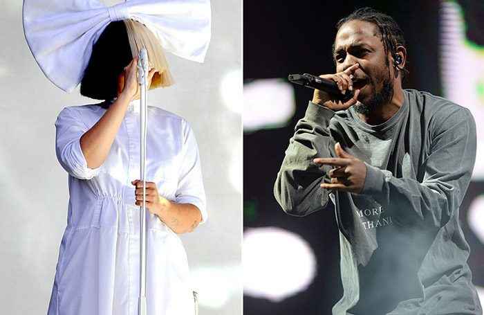 Sia and Kendrick Lamar