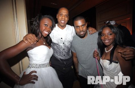 Skakora Conley, Jay-Z, Kanye West, & Leslie Taylor