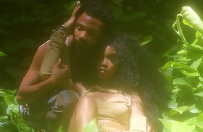 Donald Glover and SZA