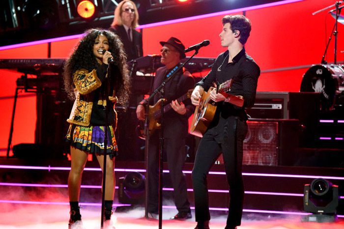 SZA and Shawn Mendes