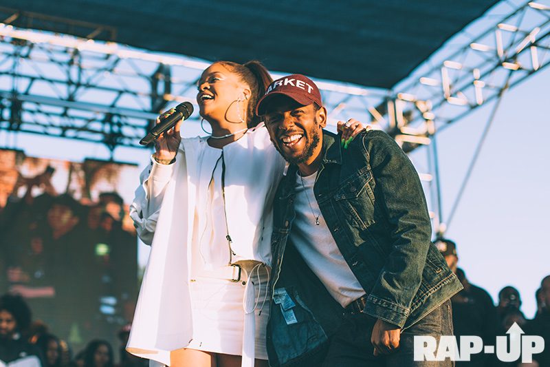 Rihanna and Kendrick Lamar