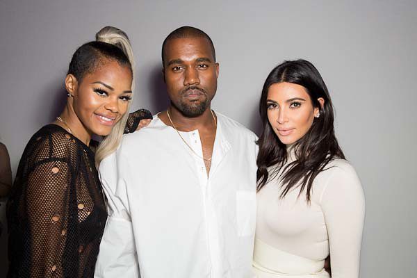 Teyana, Kanye, and Kim