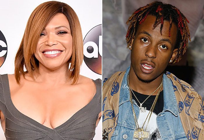 Tisha Campbell-Martin and Rich the Kid