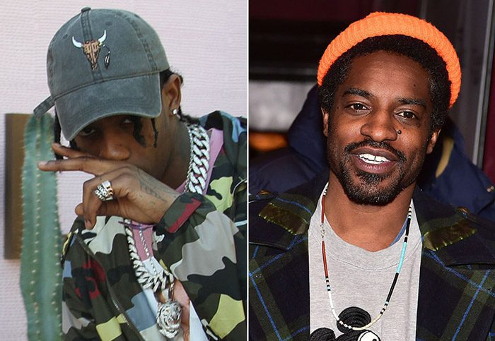 Travis Scott and André 3000