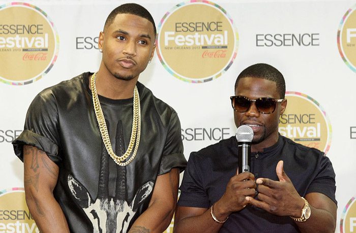 Trey Songz and Kevin Hart
