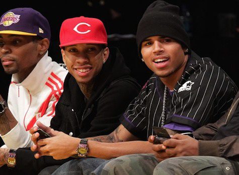 Tyga and Chris Brown