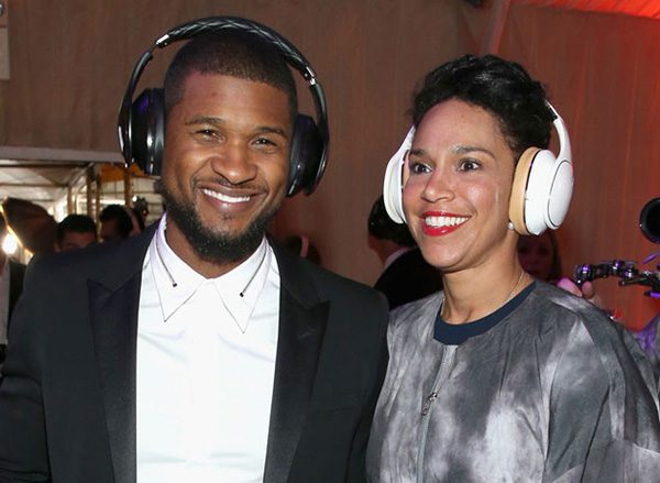Usher and Grace Miguel